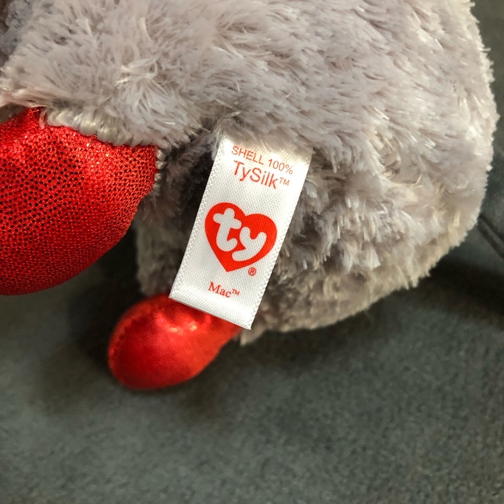 TY Beanie Boos -  Mac the Mouse (Glitter Eyes) - Picture 6 of 9